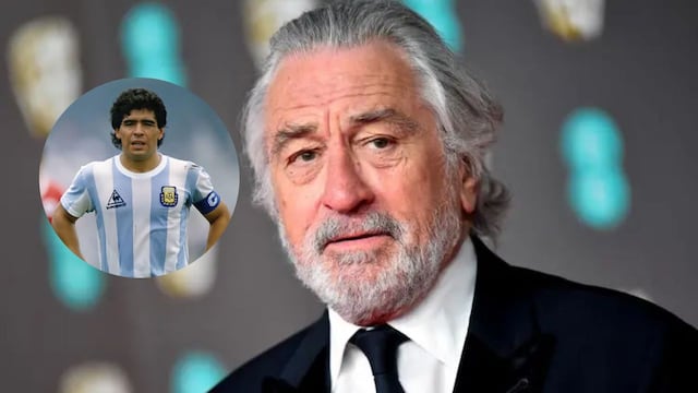 El sorpresivo video de Robert De Niro besando una estatua de Maradona en Nápoles.