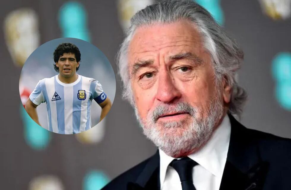 El sorpresivo video de Robert De Niro besando una estatua de Maradona en Nápoles