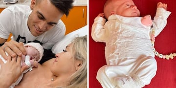 Agustina Gandolfo y Lautaro Martínez festejaron el primer mes de Nina