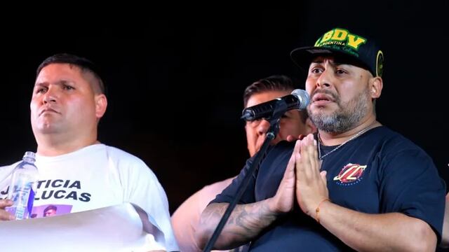 El papá de Lucas González pide que se haga justicia por el asesinato de su hijo