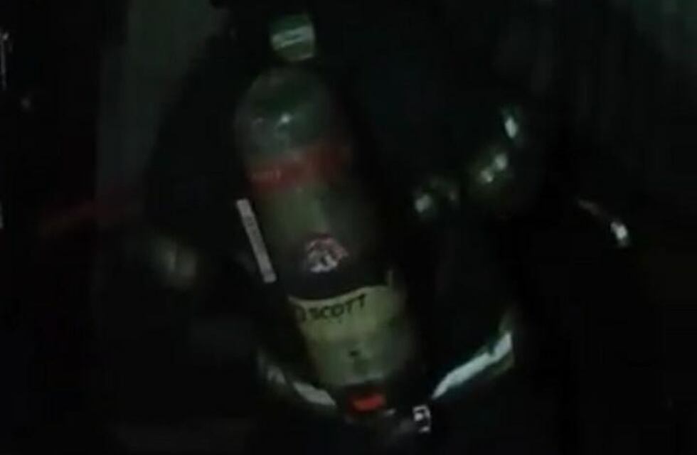 Incendio de un taller en barrio La Milka