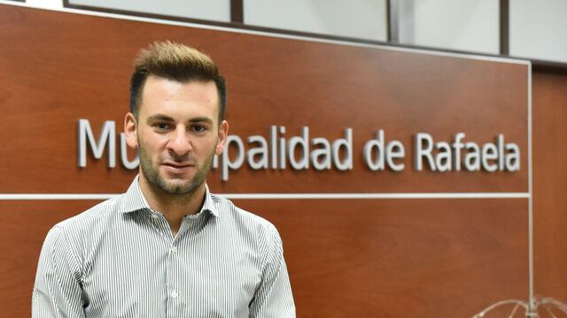 Nahuel Aimar, el encargado de las políticas sobre juventud en Rafaela