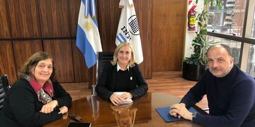 Pablo Garate se reunió con Sandra Mayol, presidente del INTI