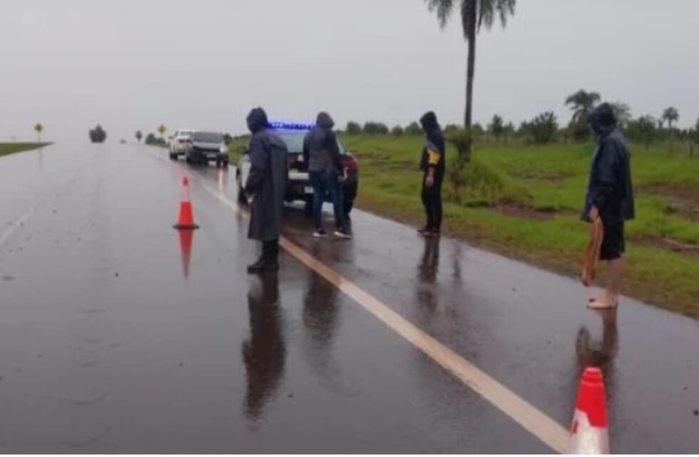 Un conductor despistó con su vehículo en Santa Inés