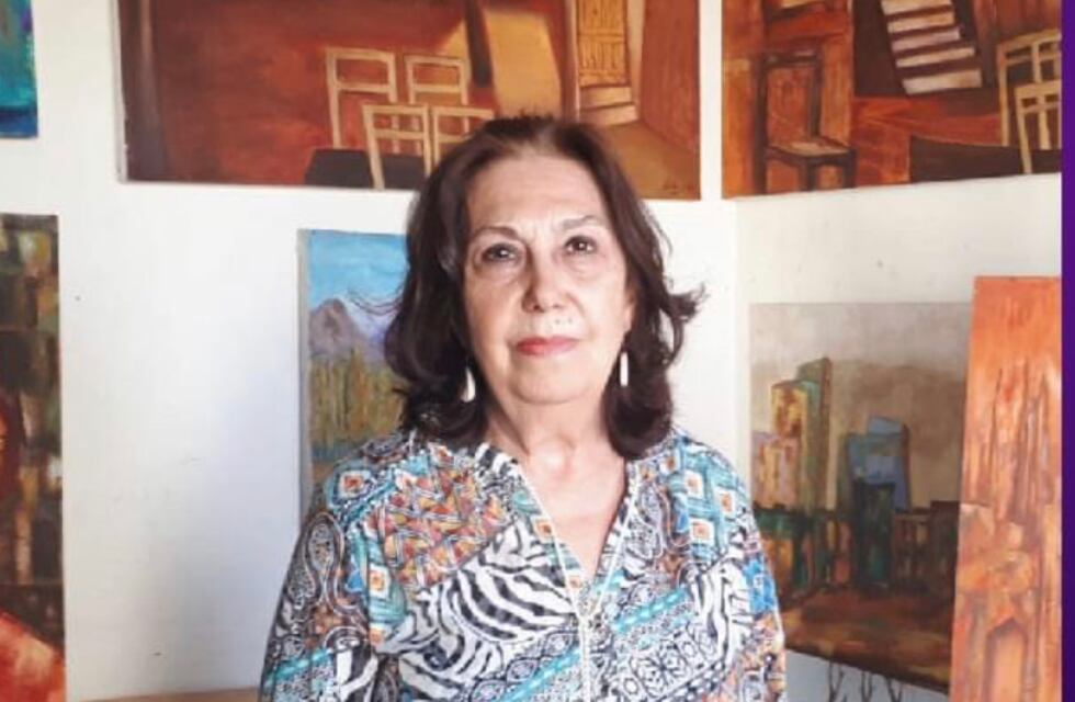 Una abogada utiliza el arte como su cable a tierra y expondrá en la galería virtual guaymallina