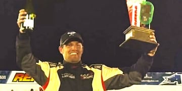 El puntaltense Nahuel Schmidt se transformó en el primer piloto de nuestra ciudad en ganar una final de midgets en un Campeonato Estival (Foto: Espacio Rosales).