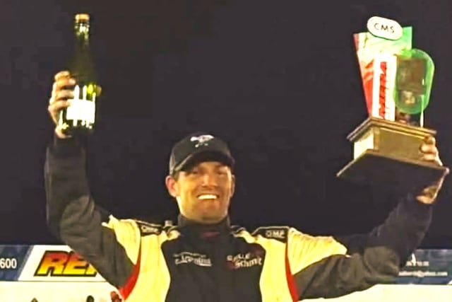 El puntaltense Nahuel Schmidt se transformó en el primer piloto de nuestra ciudad en ganar una final de midgets en un Campeonato Estival (Foto: Espacio Rosales).