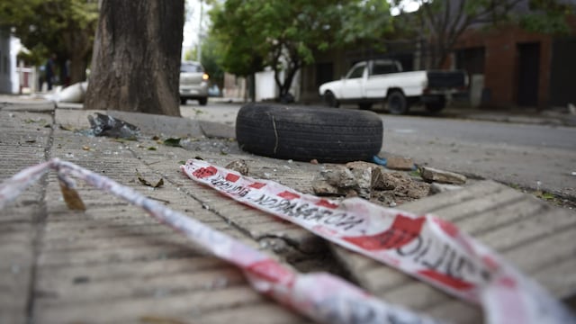El día después de la tragedia en barrio General Bustos. (Ramiro Pereyra/La Voz)
