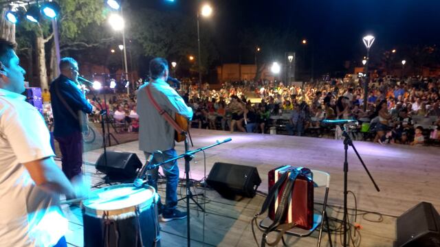 Con el Festival de Folclore, terminó el "Verano Acá"