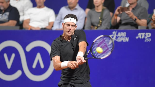 Juan Martin Del Potro se retira del tenis en el Buenos Aires Open después de perder el partido contra Federico Delbonis