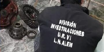 Efectivos policiales recuperaron elementos sustraídos en Leandro N. Alem y San Javier.