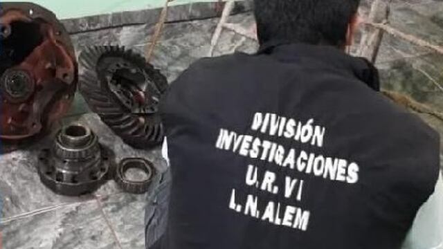 Efectivos policiales recuperaron elementos sustraídos en Leandro N. Alem y San Javier.