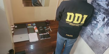 La DDI de San Isidro llevó a cabo 16 allanamientos.