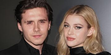Brooklyn Beckham y su esposa
