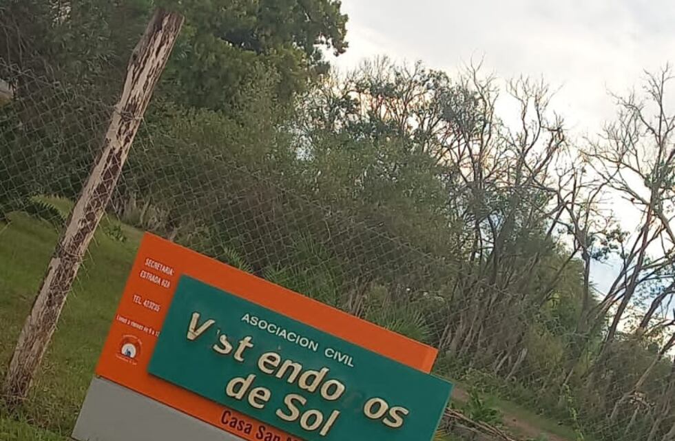 La “barra de los trapos” y una acción solidaria