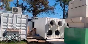 Así era la granja que minaba criptomonedas en Esperanza