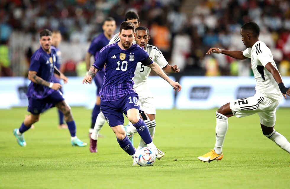 Los goles de Argentina ante Emiratos Árabes en Abu Dhabi