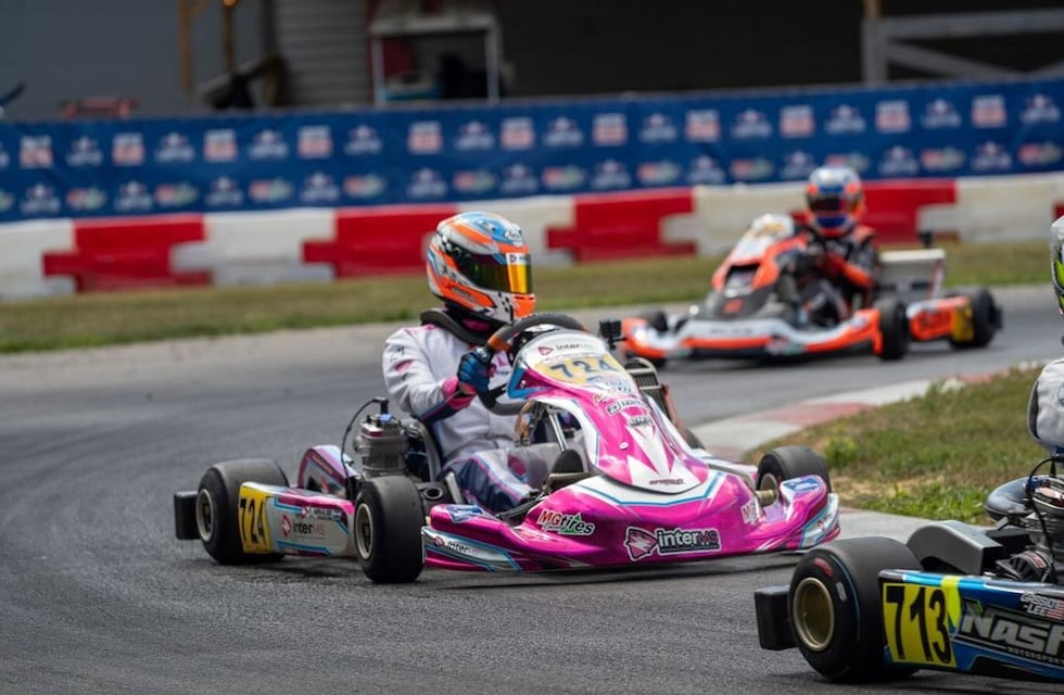 Fausto Arnaudo corrió en Estados Unidos la USPKS en el circuito MCC of Cincinnati Kart Plex