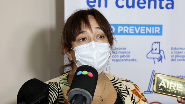 La subsecretaría de Equidad en Salud de Santa Fe, Romina Carrizo, confirmó la asociación de COVID-19 e influenza.