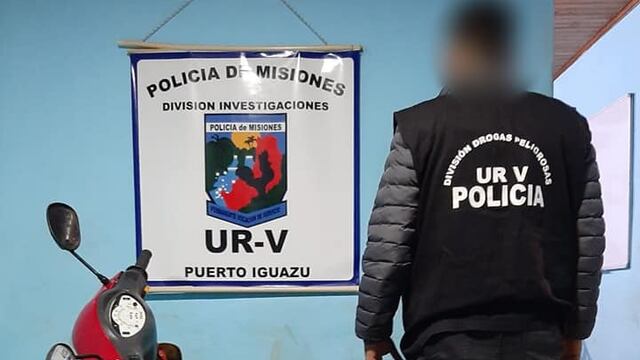 Recuperan otra motocicleta sustraída en Puerto Iguazú.