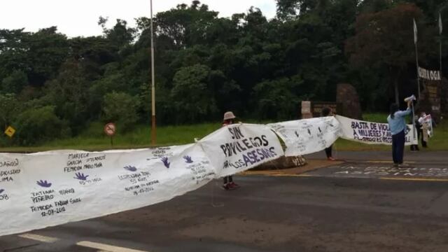 La ruta permaneció cortada hasta las 9.30 horas de la mañana