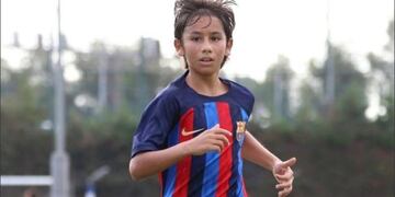 Juan Cruz Bejarano defiende la azulgrana desde junio del año pasado