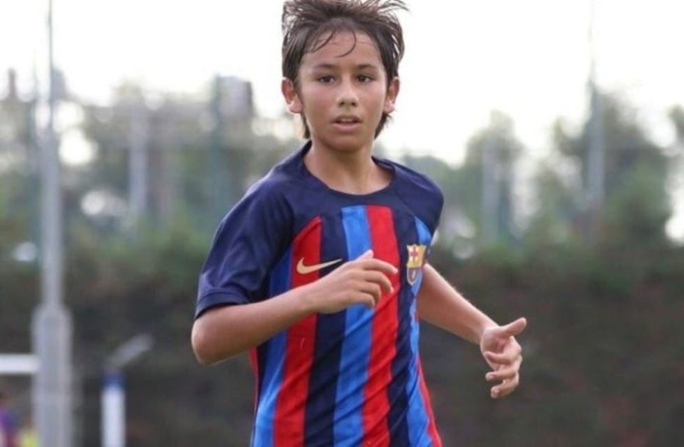 Como Lionel Messi: Es rosarino, tiene 12 años y ya sobresale en las inferiores del Barça