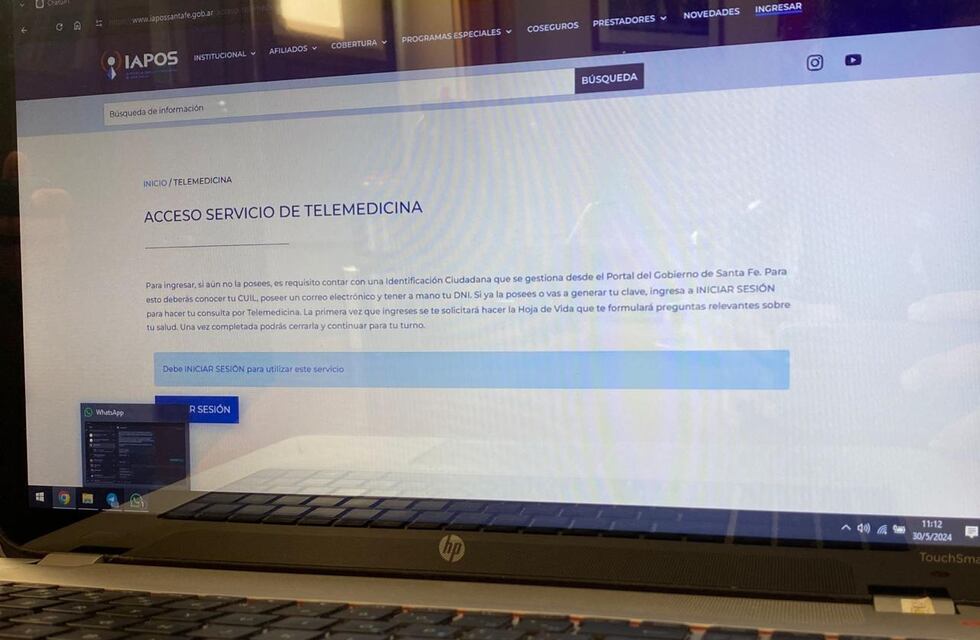 Afiliados de IAPOS en Rafaela ahora pueden acceder a la telemedicina