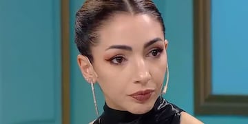 Thelma Fardin en el programa de Juana Viale. (Foto: captura de pantalla)