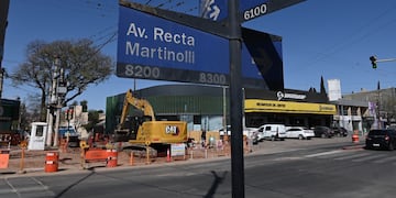 El incendio ocurrió este sábado 11 de octubre en la avenida Recta Martinoli de la ciudad de Córdoba(Municipalidad de Córdoba/Ilustrativa).