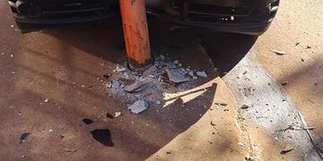 Despiste en Puerto Iguazú dejó a tres personas heridas.