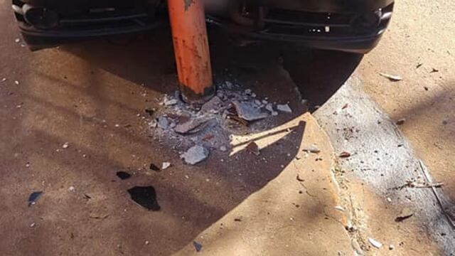 Despiste en Puerto Iguazú dejó a tres personas heridas.