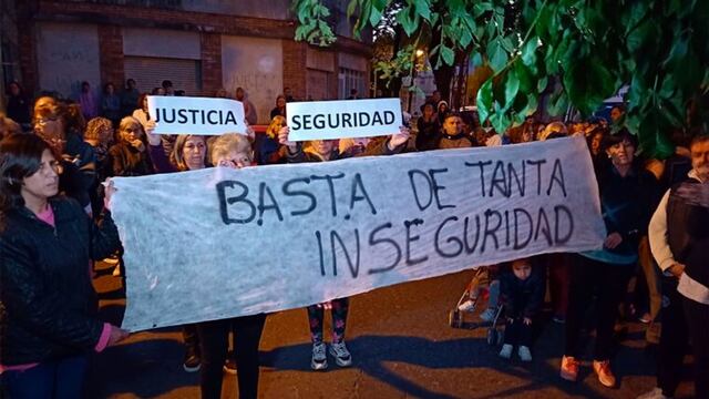 Los vecinos reclaman que la inseguridad no cesa en la zona oeste.