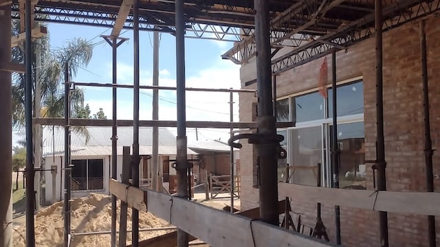 En Ibicuy se construye una escuela que albergará a estudiantes de entre 4 y 45 años.