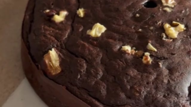 Cómo hacer brownie sin harina.