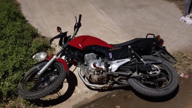 Río Cuarto. El joven de 18 años falleció tras chocar su moto contra un poste de luz. (El Día de Higueras)