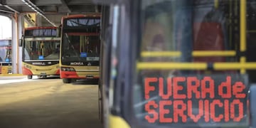 A qué hora deja de funcionar el transporte público el jueves 9 de mayo.