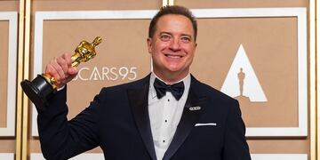 Brendan Fraser ganó el Oscar a Mejor Actor