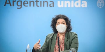 La ministra de Salud, Carla Vizzotti viajó a México