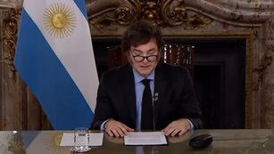 Javier Milei habló en cadena nacional: “Eliminamos el cepo para siempre”