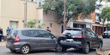 En esta mañana de martes, dos accidentes de tránsito en pleno centro posadeño.