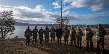 Gran avance para la instalación de la primera Guarnición Militar Conjunta en Tolhuin