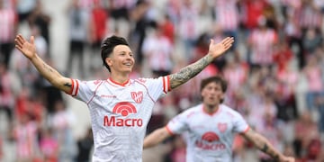 Lo grita con todo Gastón Lodico, al asegurar la victoria. Instituto cortó dos rachas negativas.