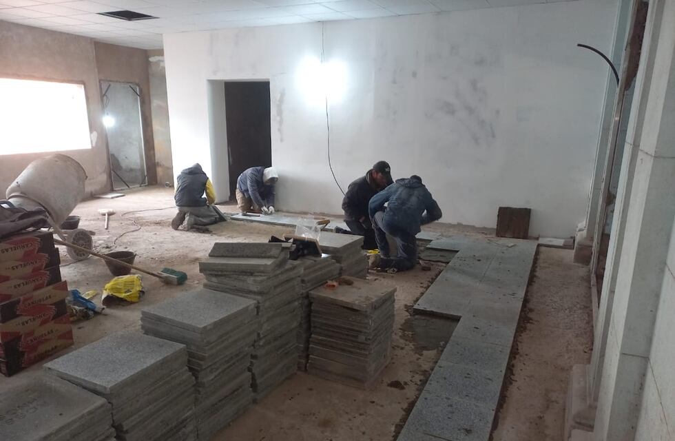 La obra de ampliación y adaptación del Hospital Pirovano de Tres Arroyos está a punto de finalizar