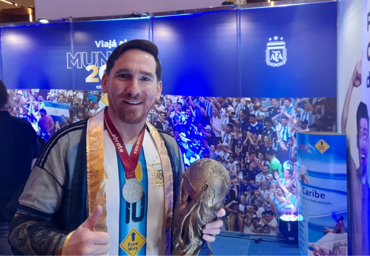 Quién es Martín Lovatto, el clon de Lionel Messi. (Foto: Rocío Ledesma)