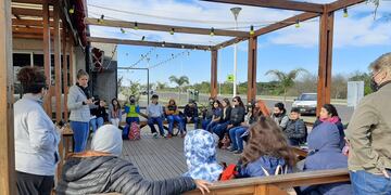 Educación Ambiental: Establecimientos participaron de charlas y senderismo en la Isla del Puerto de Concepción del Uruguay.