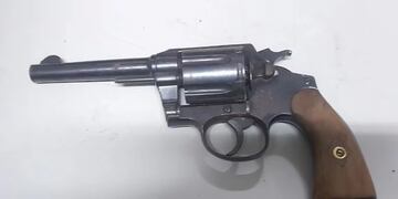 El arma con el que se quitó la vida Tapón.