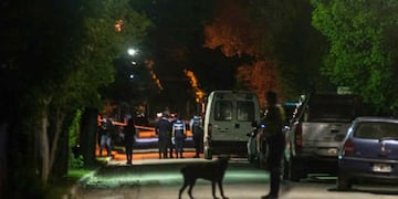Policía en Valle Hermoso. Imagen ilustrativa.