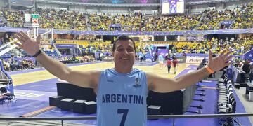 Marcelo Casaretto, el diputado entrerriano fanático de básquet y dirigente de Echagüe.