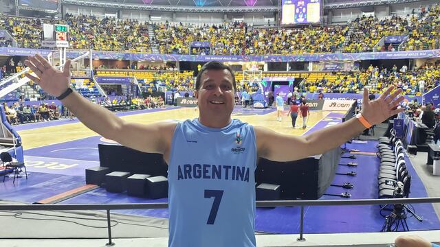 Marcelo Casaretto, el diputado entrerriano fanático de básquet y dirigente de Echagüe.